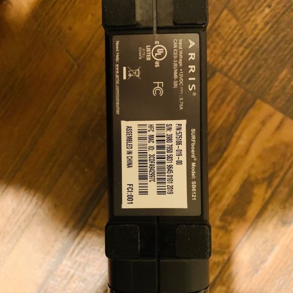 Motorola Arris Surfboard Docsis 3.0 Cable Modem - Picture 3 of 3